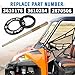 AUTOVIC Crank Seal Ring Cover Kit, Crankshaft Seal Cover and Clutch Puller Removal Tool for Polaris Ranger 900/1000 General 1000 RZR 900/1000
