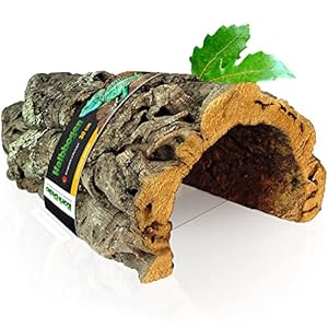 Höhlen & Verstecke Korktunnel Halbbogen 30 cm