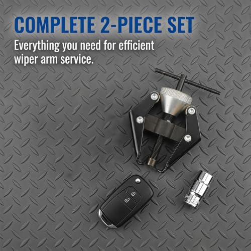Herramienta ajustable para brazo de limpiaparabrisas extractor resistente para camiones 3