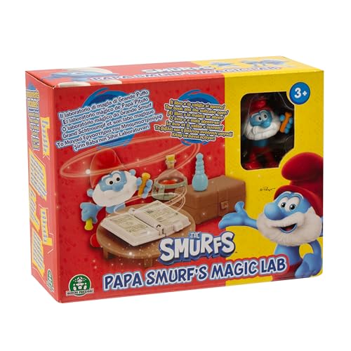 The Smurfs, Smurfs Playset Twin Pack, Includes 1x Chef Smurf’s Kitchen & 1x Papa Smurf’s Magic Lab - Image 2