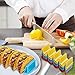 6 Pack Taco Holder Stand, Dishwasher and Freezer Safe, Holds Up to 4 Tacos Each