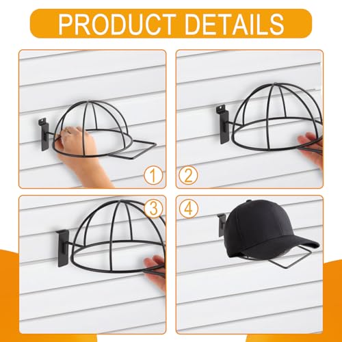 Polmart Heavy Duty Slatwall Hat Display by Polmart - Image 4