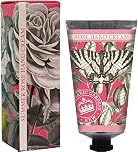 The English Soap Company Kew Gardens Summer Rose Hand Cream - Moisturising Hand Cream with Aloe Vera, Shea Butter & Beeswax, Floral Rose Scent, Cruelty-Free, Recyclable Tube, Made in England - 75ml