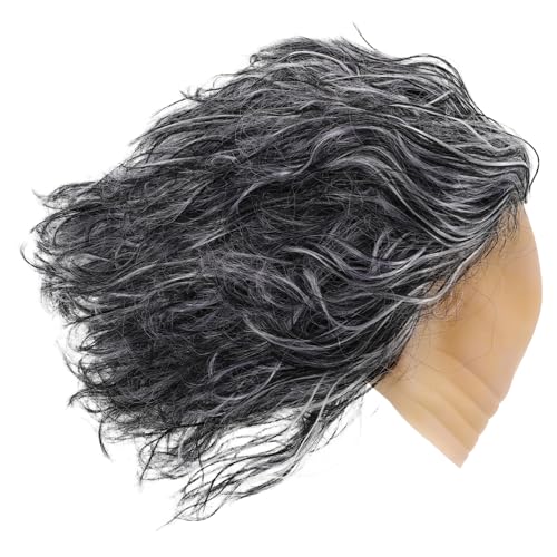 TOVINANNA Peluca Gorra Calva Postizo De Fiesta Accesorio Del Traje De Cosplay Gorro Calvo Accesorio De Halloween Accesorio Para El Cabello Para Cosplay Gorras Calvas Anciano Calvo Emulsión