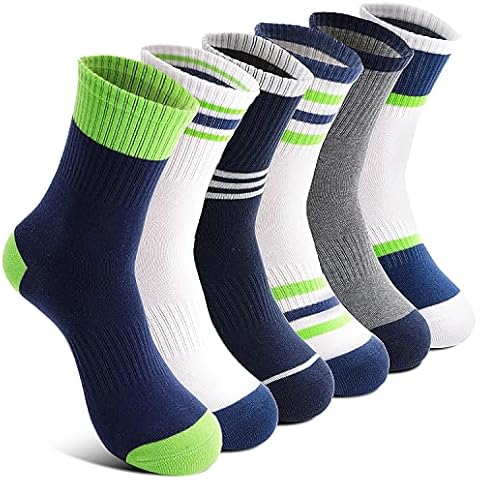 Welwoos Kids Athletic Sport Crew Socks Cover