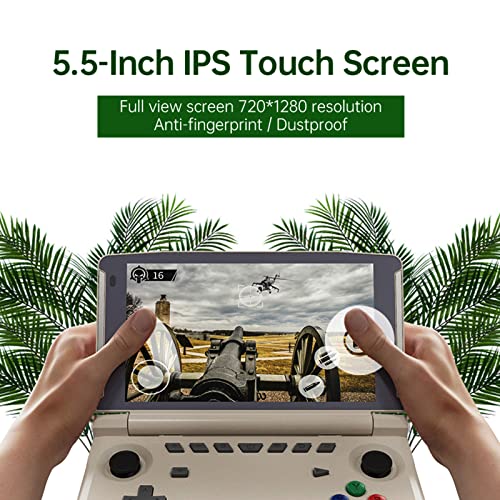 Console de jogos portátil,PowKiddy X18S Handheld Game Console Android 11 Video Game Player Tela de t
