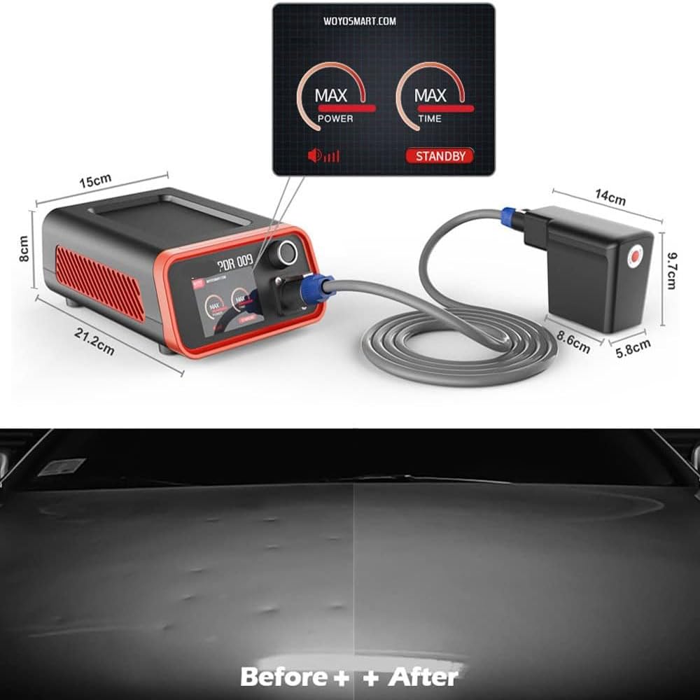 Narzędzie do naprawy karoserii samochodowej 1500 W, magnetyczna nagrzewnica indukcyjna do usuwania wgnieceń, PDR Hot Box do naprawy karoserii, idealna do renowacji domu i profesjonalnego użytku