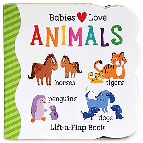 Image of Babies Love Animals Chunky Lift-a-Flap Board Book (Babies Love)