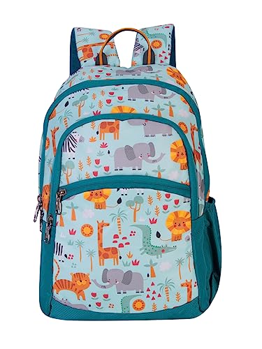 Image of COSMUS KIDO ANIMO Printed School Bag 20L - 16 inches Kids Polyester Backpack ideal for Boys and Girls of Age Group 2-5 yrs | Small Students Daypacks