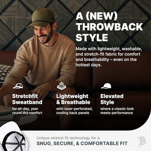 Branded Bills Party Eagle PVC Curved 5 Panel Rope Hat, Fits 7-7 7/8, Adjustable Snapback | Lightweight, Comfort Stretch - Image 5