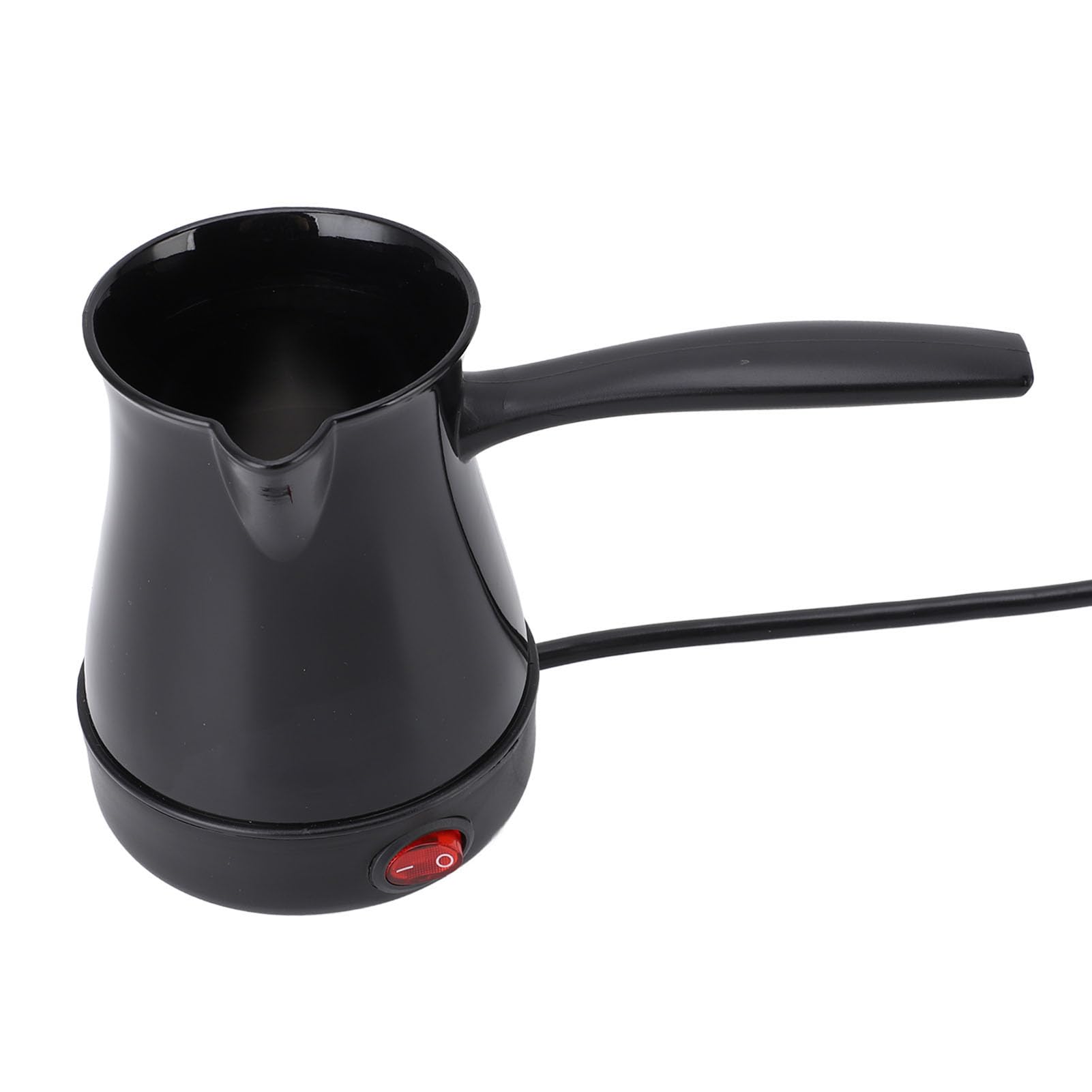 SIXRUN Caffettiera Elettrica Turca in Acciaio Inossidabile, 300ML, Bollitore Elettrico per Caffè Turco, Riscaldamento Rapido, 600W, Multifunzionale per Tè e Vino