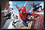 Trends International Marvel Comics-Spider-Man-Web Heroes Wall Poster, 22.375 in x 34 in, Black...