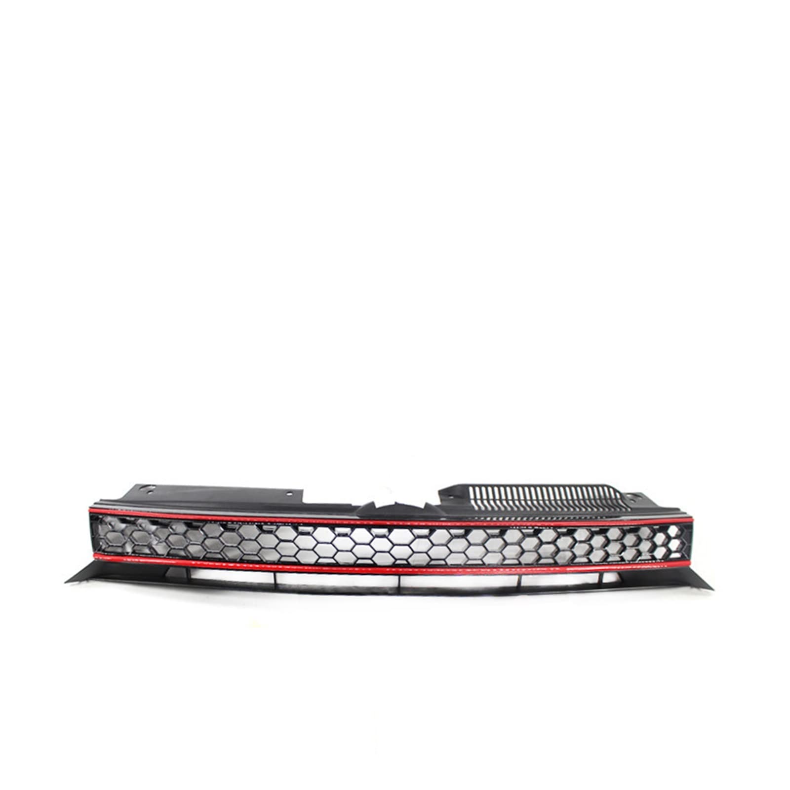 Parrilla delantera para Golf 6 GTI (2009-2012) tipo riñón negro para parachoques 7