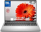 Dell 16 Touchscreen Laptop, Core 7 150U (Up to 5.4 GHz), 16' FHD+ 300 nits Display, 32 GB DDR5, 1 TB SSD, Intel Graphics, Backlit Keyboard, Wi-Fi 6E, Fingerprint Reader, Windows 11 Pro, Copilot-Key
