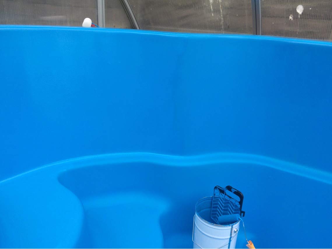 PROFI Schwimmbeckenfarbe Poolfarbe Karibiablau 5 kg