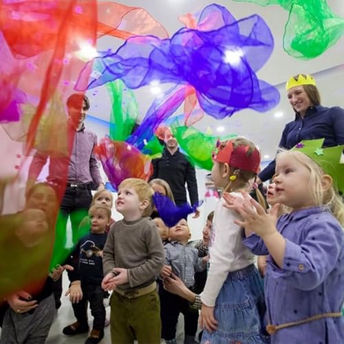 Bufandas activas para niños que ayudan a mejorar la coordinación motora 2