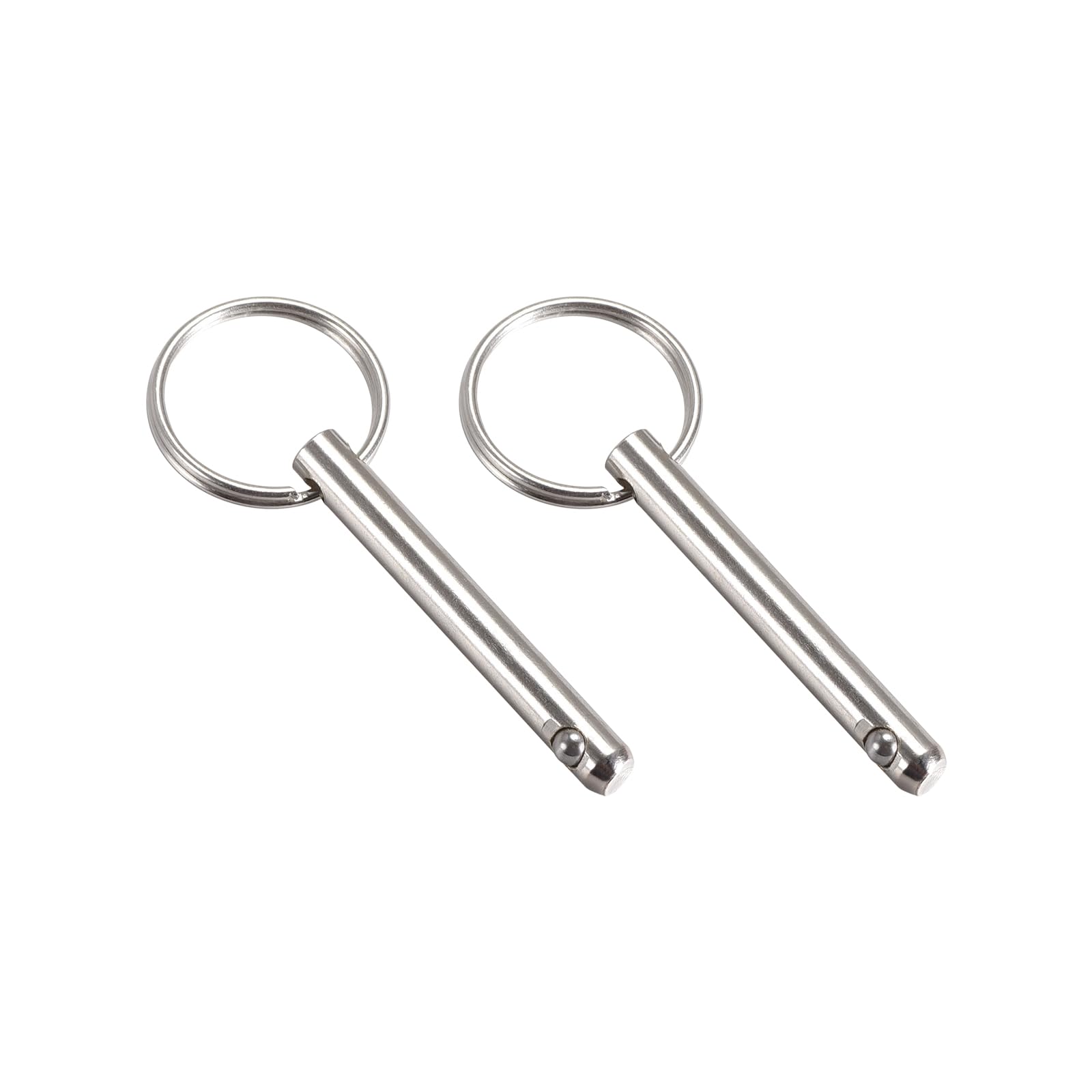 METALLIXITY Sgancio Rapido Perni (6mmx45mm) 2pz, Acciaio Carbonio Pull Perno - per Costruzioni Navali, Nave Allestimento, Barca Top