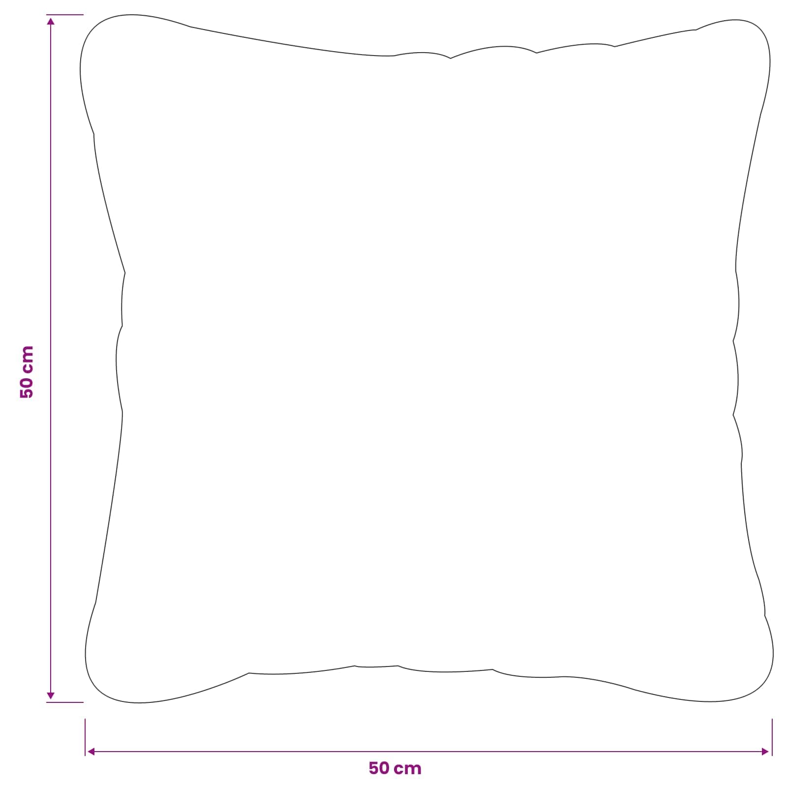 vidaXL Poszewka na poduszkę 12 pcs HEERLEN jasnoszary 50 x 50 cm Welur