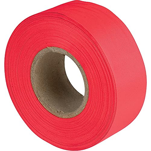 C.H. Hanson 1800 in. 300 ft. L x 1.2 in. W Plastic Flagging Tape Red