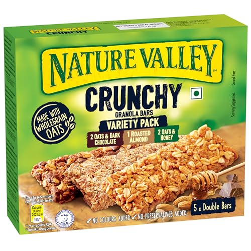 Nature Valley Crunchy Granola Bars Variety Pack 5 x 42g