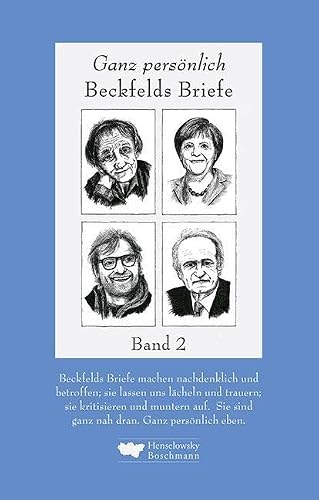 Ganz persönlich Beckfelds Briefe Band 2 - Hermann Beckfeld Gebunden