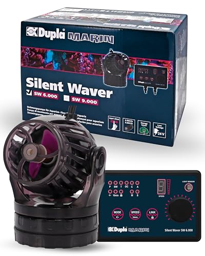 Dupla Marin Silent Waver I 6.000 l/h I Strömungspumpe für Meeresaquarien I Leiser Betrieb & robuste Struktur I inkl. Wireless Link I Energieeffiziente Wasserzirkulation & simple Installation