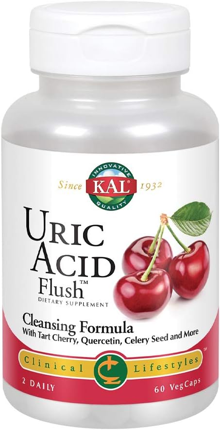 Uric Acid Flush Kal 60 VegCaps
