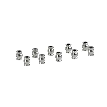 Orlandoo Hunter TA0092 X02 RC Trophy Truck M1 Rod Ends Ball Joint Linkage Compatible Ball Head OD 2mm Length 2.6mm RC Car Model Car Accessories 10Pcs