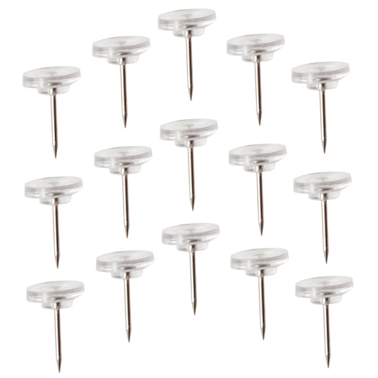 Operitacx 800 Pièces Punaise en liège Boite Rangement Boite de Rangement Panneau de liège punaises Mignonnes Accessoires pour Tableaux en liège en boîte en H décorer Appuyez sur l'ongle