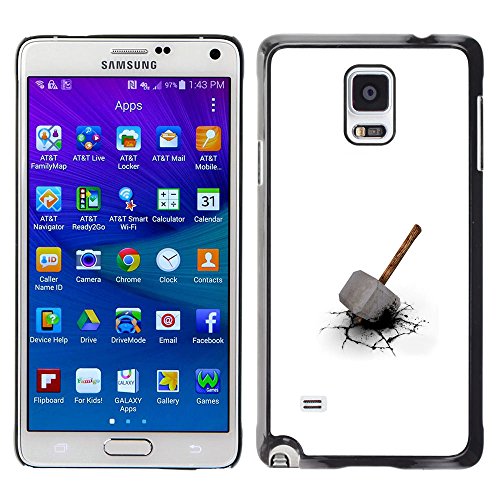 Étui rigide Marteau de Thor pour Samsung Galaxy Note 4 iKiki Tech