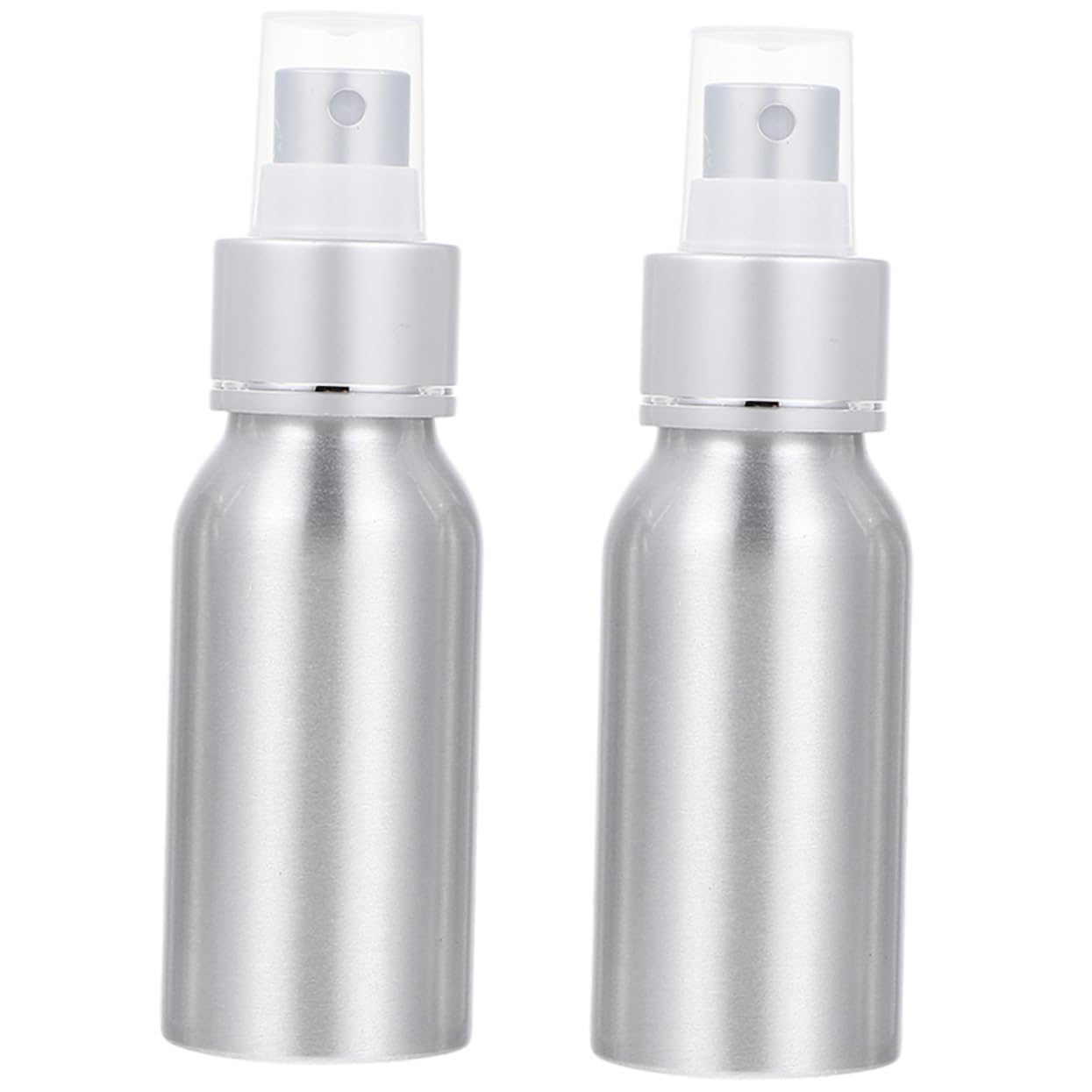 2 Stück Cocktailzerstäuber 50 Ml aus Aluminium und Pp Wiederbefüllbare Sprühflaschen für Wein und Sherries Tragbar für Home Riegel und Küche