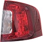 Evan-Fischer Tail Light Assembly Compatible with 2011-2014 Ford Edge Sport Model Passenger Side