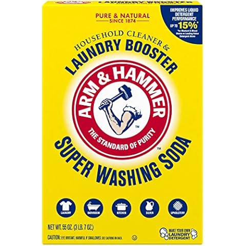 Church & Dwight Co 03020 Arm & Hammer Super Washing Soda 55 oz. by Arm & Hammer Cover