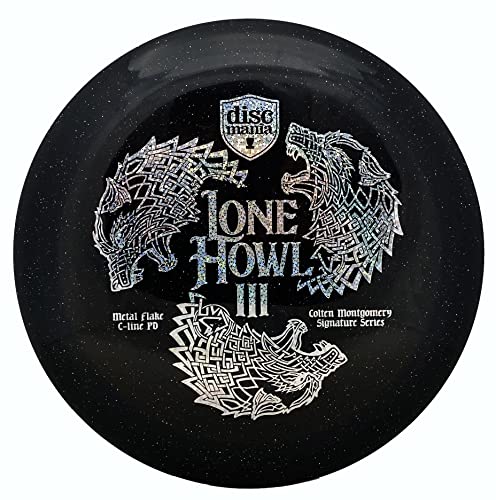 Discmania Lone Howl 3 - Colten Montgomery Signature Series Metal Flake C-Line PD Disc Golf Driver (Farben variieren) (173-176 g) Cover