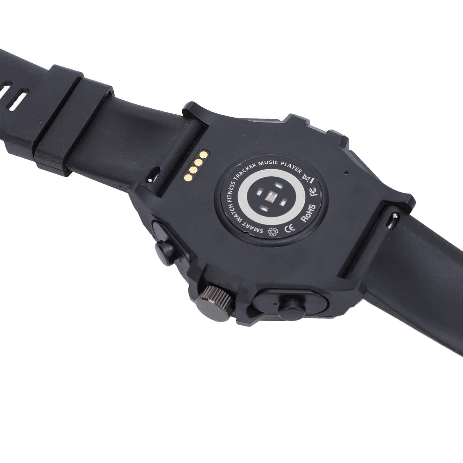 Cocoarm Smart Watch con Auricolari, Pagamento Offline, 1.53in (BLACK)