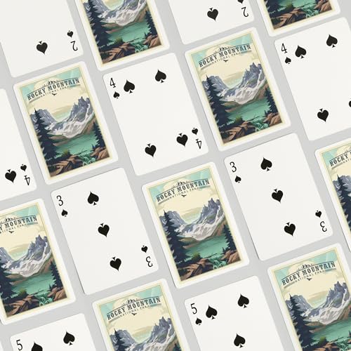 Baraja de Poker Rocky Mountain National Park 52 Cartas miniatura 4