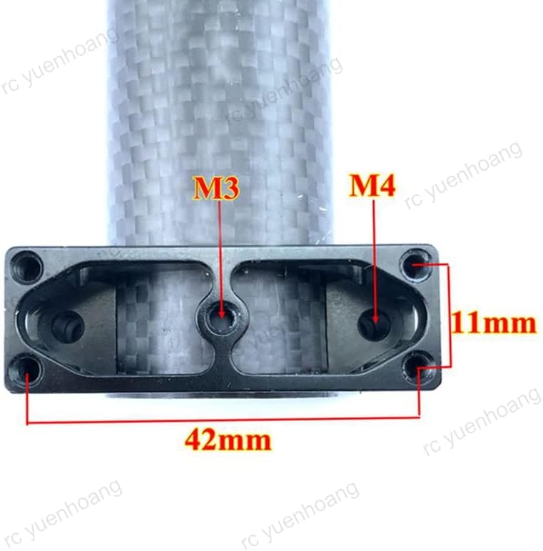 Aluminum Alloy Tighten Fastener 30mm Pipe Clip Carbon Tube Fixed Joint Connector Fixture Clamp for RC UAV Drone DIY Parts