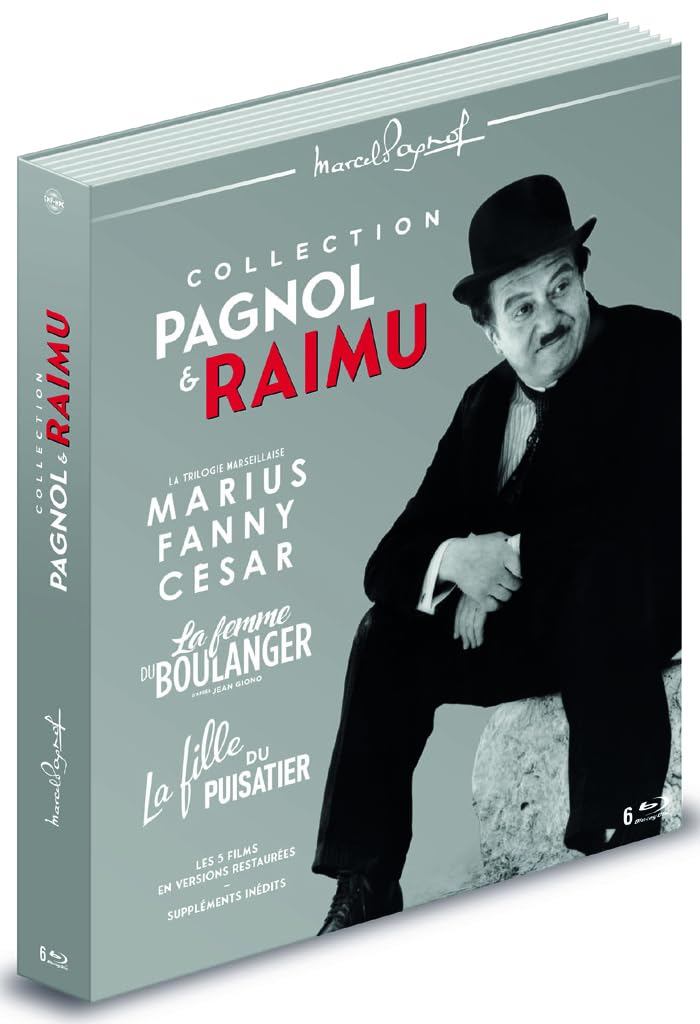 Pagnol & Raimu : Marius + Fanny + César + La Femme du Boulanger + La Fille du puisatier [Version Restaurée] [Blu-ray]