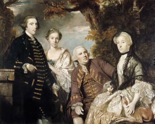 Tableaux Modernes la famille Roffey par Joshua Reynolds Impression Wall Art 60x90cm