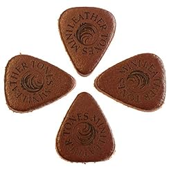 Cuir Tones Mini Leam-mt-4 médiators mixtes, Lot de 4 pièces - Les Beatles, Paul McCartney, John Lennon, RIngo Starr, George Harrison Cuir Tones Mini Leam-mt-4 médiators mixtes, Lot de 4 pièces – Image 6