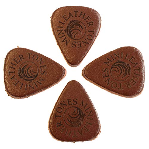 Cuir Tones Mini Leam-mt-4 médiators mixtes, Lot de 4 pièces - Les Beatles, Paul McCartney, John Lennon, RIngo Starr, George Harrison Cuir Tones Mini Leam-mt-4 médiators mixtes, Lot de 4 pièces – Image 7