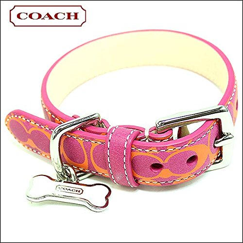 Amazon | (コーチ)COACH ドッグカラー 首輪 小型犬用 XS シグネチャー
