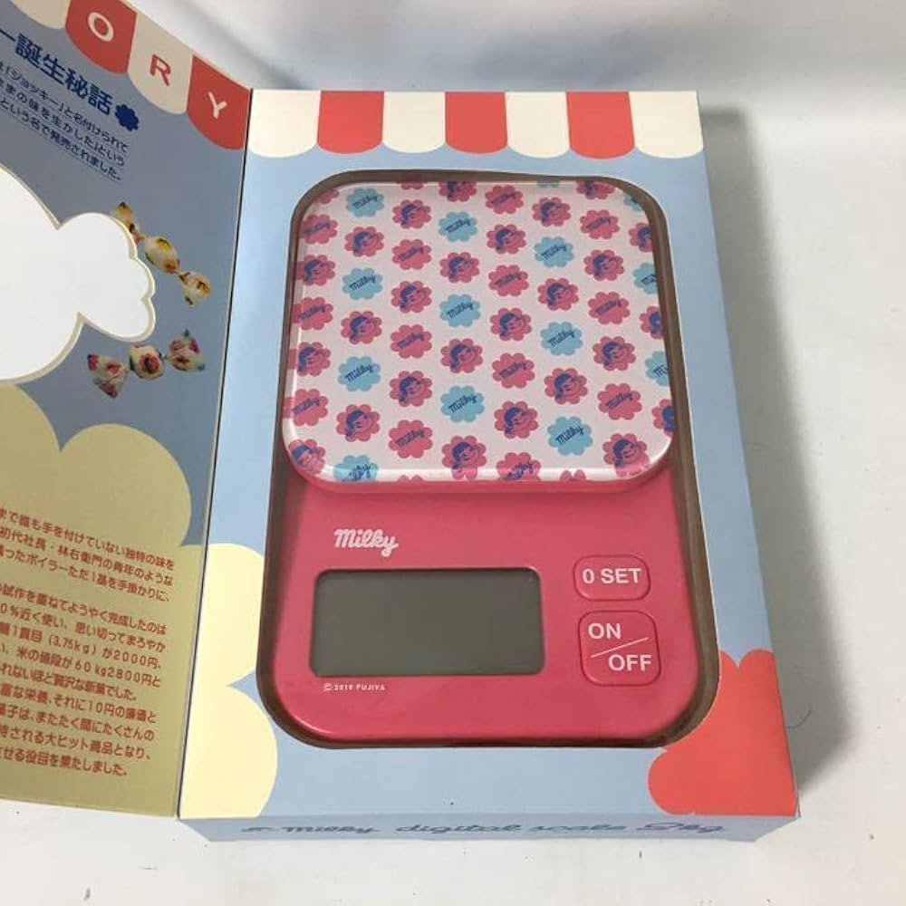 ペコちゃん　キッチンスケール Amazon｜アナログ スケール KS－191PKFA ミルキー ペコ