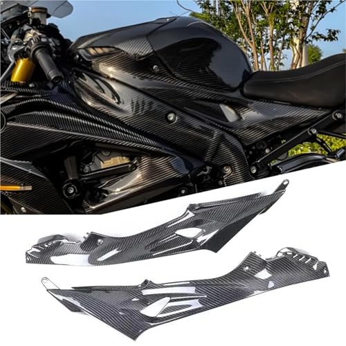 Protection carénage BMW S1000RR aileron de réservoir look carbone