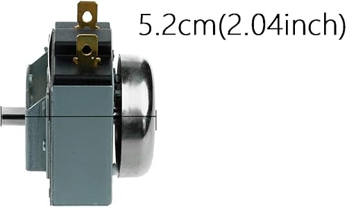 Miniatura 3 de COMOK DKJ-Y 120 Minutos AC 250V 16A Tono Plata Metal Temporizador Interruptor Para Horno Microondas Electrónico Cocina Etc