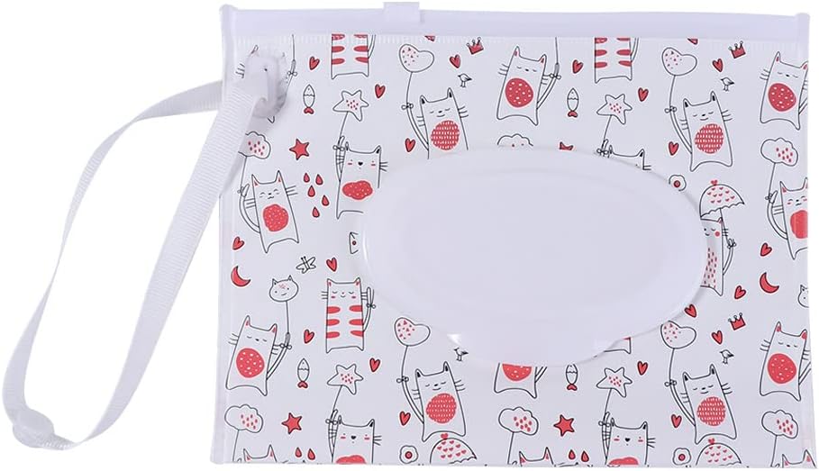 Baby Refillable Wet Wipe Dispenser, Resuable Wipe Holder