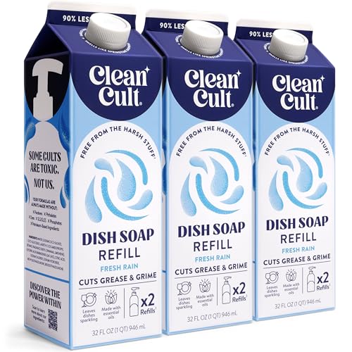 Cleancult Dish Soap Liquid Refill (32oz...