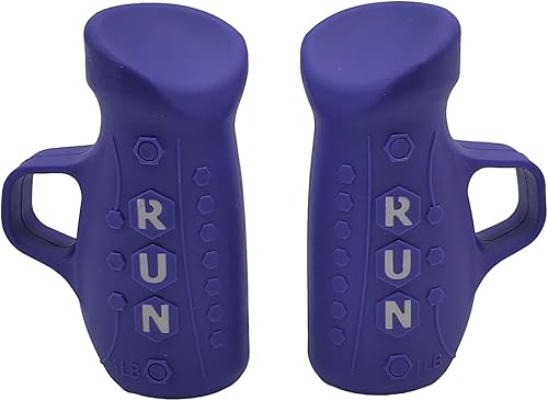 Miniatura 9 de Egg Weights Juego de pesas de mano de aleación de metal de 2.0 libras para correr, entrenamiento al aire libre para adultos, 2 cápsulas, 1.0 libras