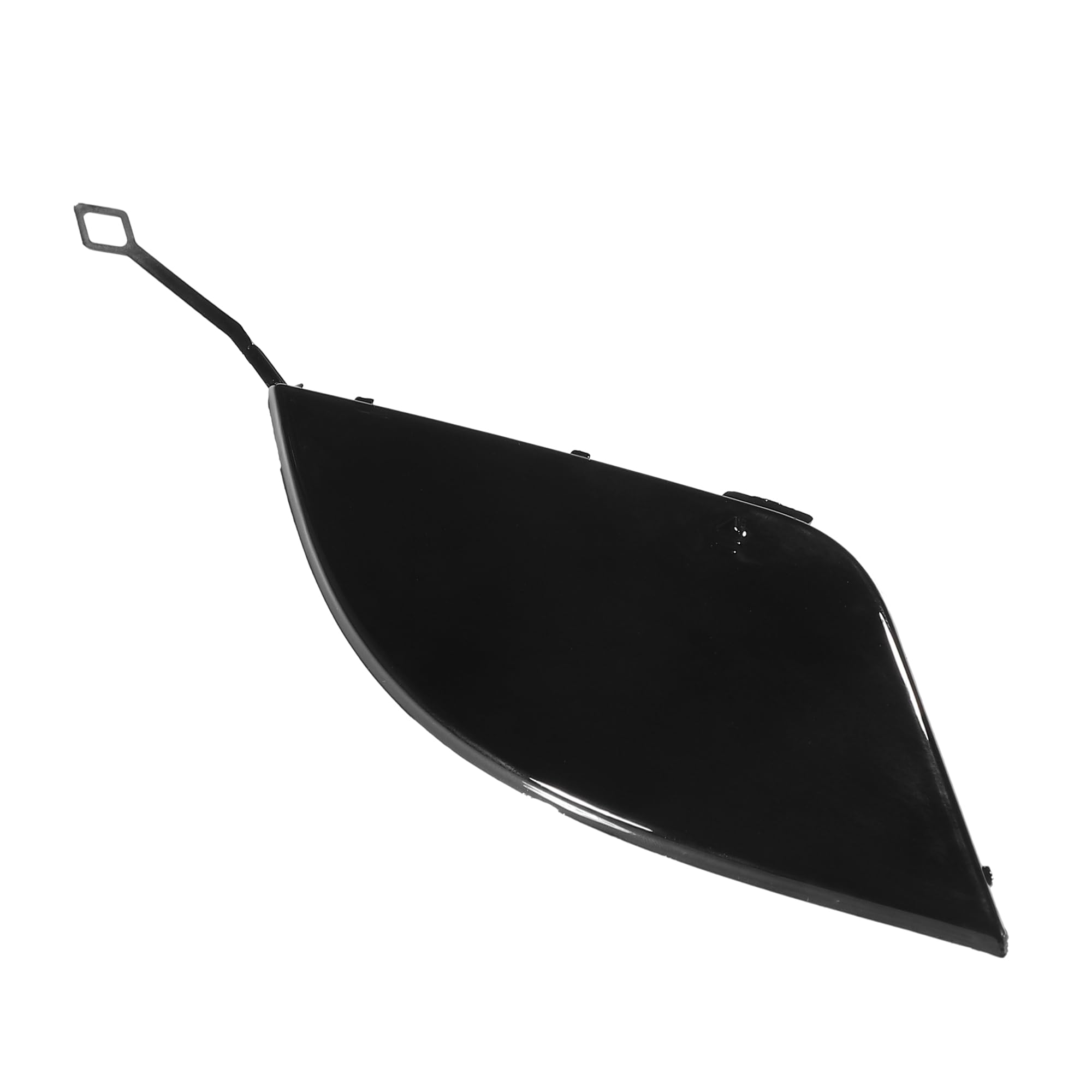 VekAuto Car Tow Hook Eye Hole Cover Cap Compatible for Mercedes-Benz C300 2008-2011, Durable Plastic Black Rear Bumper