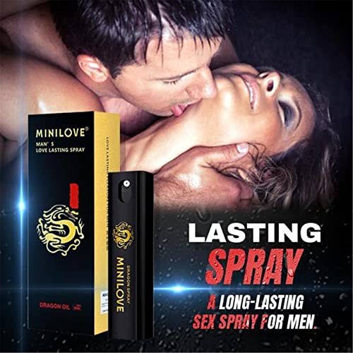 2PCS Menâs Love Delay Spray, Realman Long-lasting Dragon Spray, Him Climax Delay Spray for Men, Delay Spray for Him Longer, Delay Spray for Men Climax Control to Last Longer